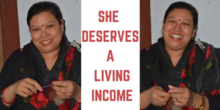 She deserves a living income