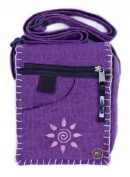 Small motif bag - purple