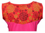 ***SALE*** - Cut out detail - sleeveless tunic - pinks