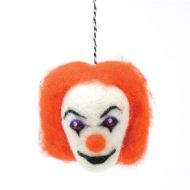 Clown - Wool Felt - Hanging Decoration