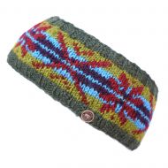 Cosmos headband - hand knit - landscape