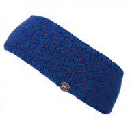 NAYA - pure wool fleece lined - tick headband - dark denim