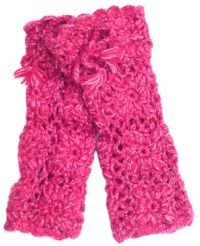 Leg warmer - crochet pattern - pink