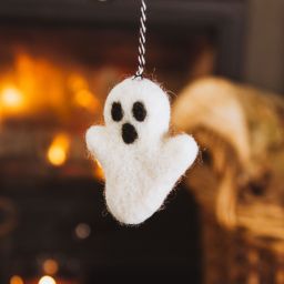 Ghost - Wool Felt - Hanging Decoration