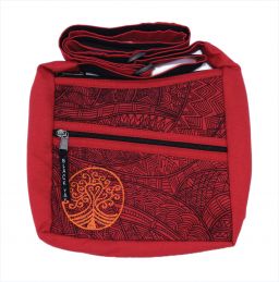 'Tree of Life' - small bag - Red