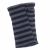 Fleece lined wristwarmer - stripe - Grey/Black