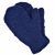 Children's fleece lined - ridge mittens - dark blue