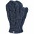 XL Cable Mittens - Fleece Lined - Charcoal