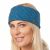 Pure Wool Fleece lined - Diagonal Chain Headband - Mosaic Blue