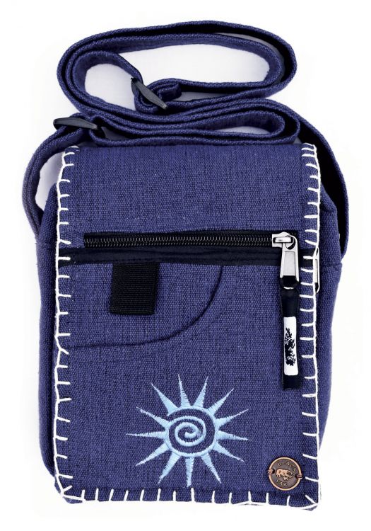 Small motif bag - blue