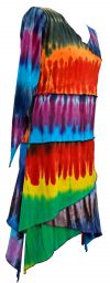 Stretch fit - patchwork dress - rainbow