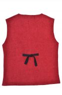 Classic waistcoat - fully lined -  red