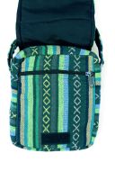 Small Full Gheri Flap Bag - Green