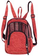 Gheri and Cotton Rucksack - Red