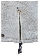Fleece lined - pure wool pull on - Light Grey