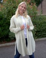 Full Buttoned - cotton oversized shirt - Green