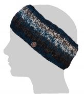 Pure Wool Fleece Lined - Natural Electric Headband - Teal