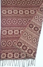 Sarkala shawl - maroon