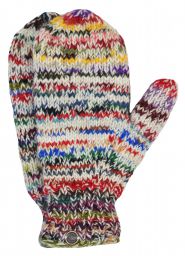 Fleece lined mittens - Electric - Light