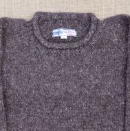 SALE - Brown & White Edge Jumper - XL