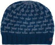 Pure Wool - Ladder Beanie - Teal