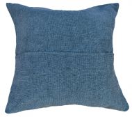 Cushion cover - cotton Gheri Panel - Cover Denim Blue