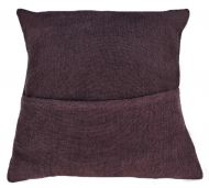 Cushion cover - Cotton Gheri Front - Cover Plum