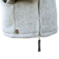 Fleece lined - pure wool pull on - Light Grey
