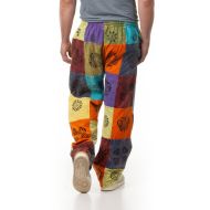 Printed Heavy Cotton - Patchwork Trousers