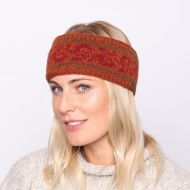 Pure Wool Fleece Lined - Headband - Alpine - Spice