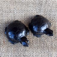 Hand carved turtle - ornamental