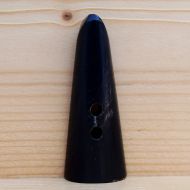 Hand worked horn - flat back toggle - button