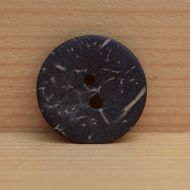 Simple polished  - coconut - button