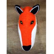 Animal head - hand felted - Fox