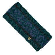 Pure Wool Fleece Lined - Headband - Alpine - Teal