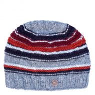 Pure wool - station beanie - rusts/grey