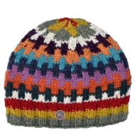 Pure wool - geometric beanie - jazzy 1