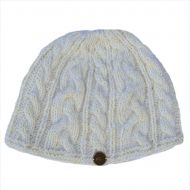 fleck - cable beanie - natural white