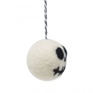 Skull - Wool Felt - Hanging Decoration