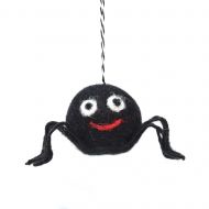 Spider - Wool Felt - Hanging Decoration