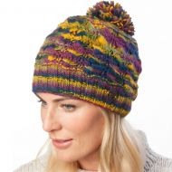 Pure wool - Shell Bobble Hat - Lightning