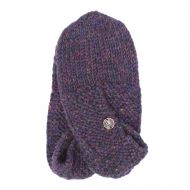Pure Wool - Sockettes Slipper Socks - Purple Heather