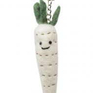 Parsnip - Wool Felt - Keyring