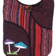 Gheri Patch - small bag - red mushroom