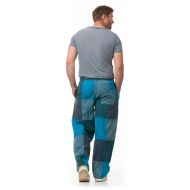 Plain Patchwork Trousers - Blues