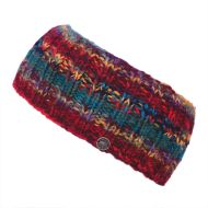 Pure Wool - Electric Stripe Headband - Red