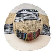 Hemp & Cotton Patch Sun Hat - Multi