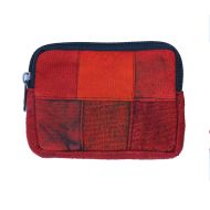 Embroidered Purse - Red