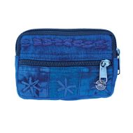 Embroidered Purse - Blue
