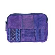 Embroidered Purse - Purple